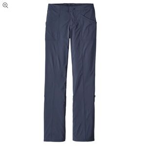 Patagonia High Spy Pants dark blue straight leg active wear womens size 2